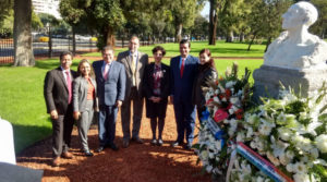 Comitiva mexicana en Uruguay