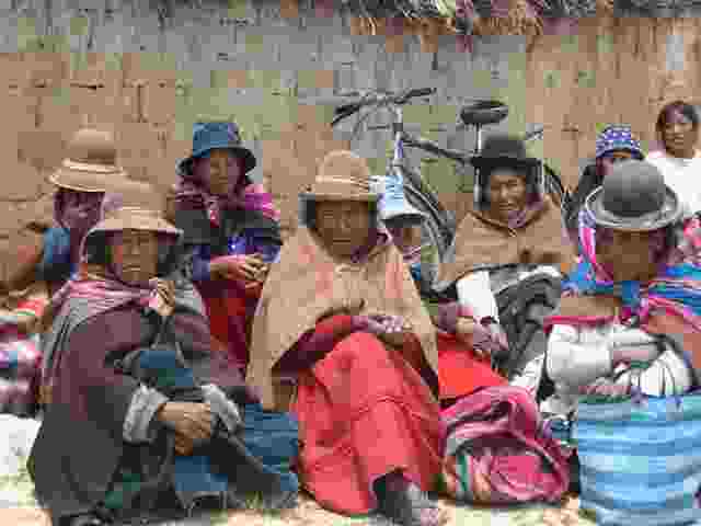 Mujeres indígenas de Bolivia