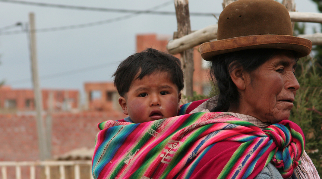 Mujeres indígenas de Bolivia