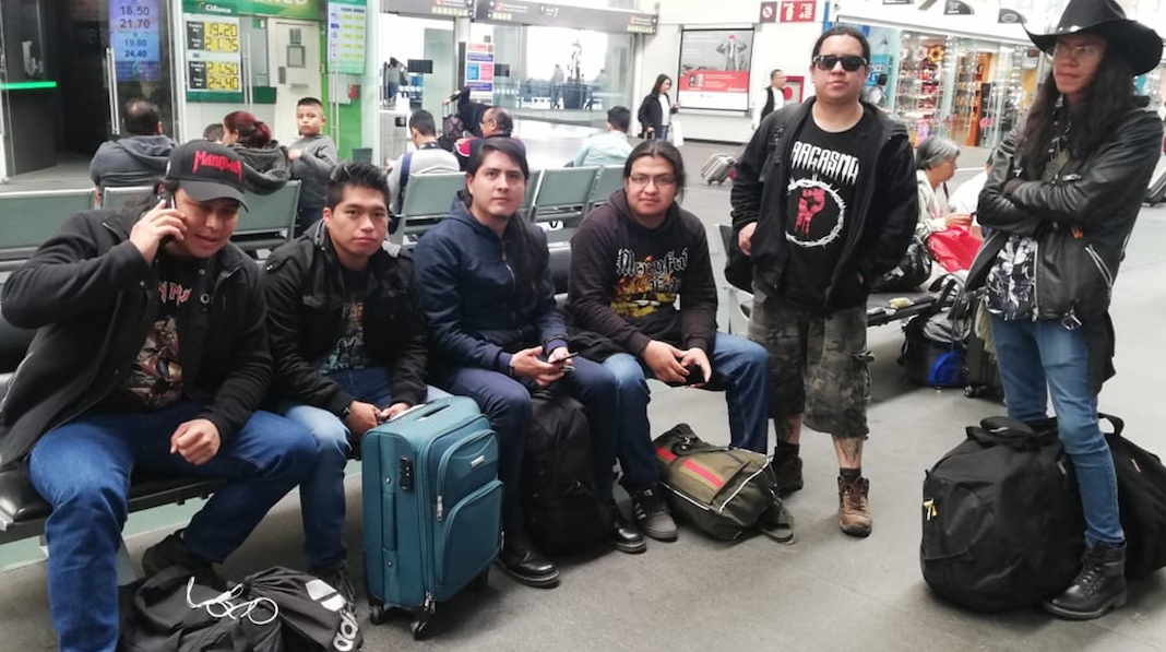 Ecuatorianos varados en México