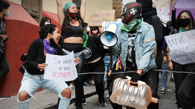 Feministas en Guanajuato
