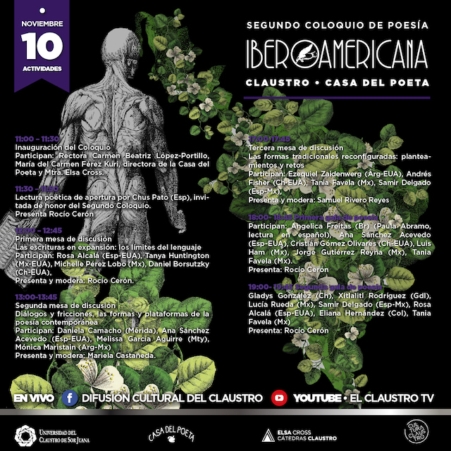 Segundo Coloquio de Poesía Elsa Cross