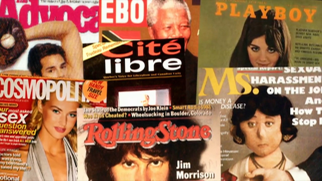 Dentro de las revistas