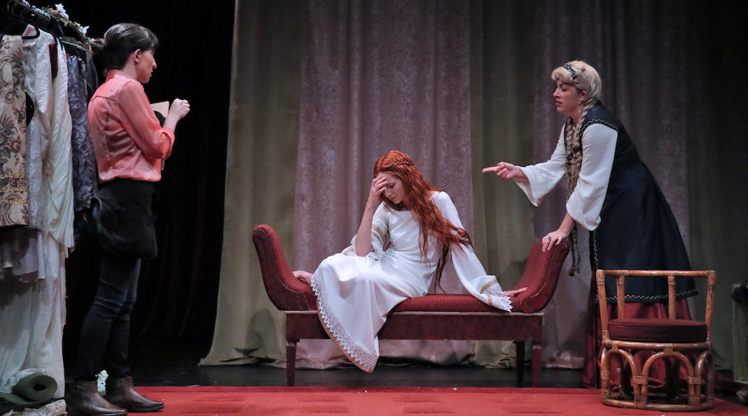 El camerino de Ofelia