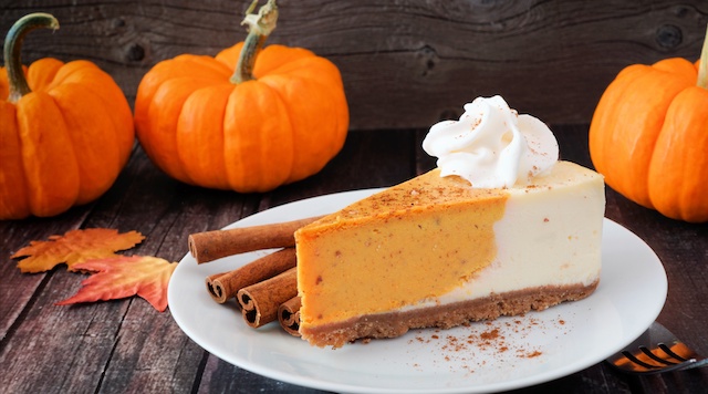 Cheesecake de calabaza
