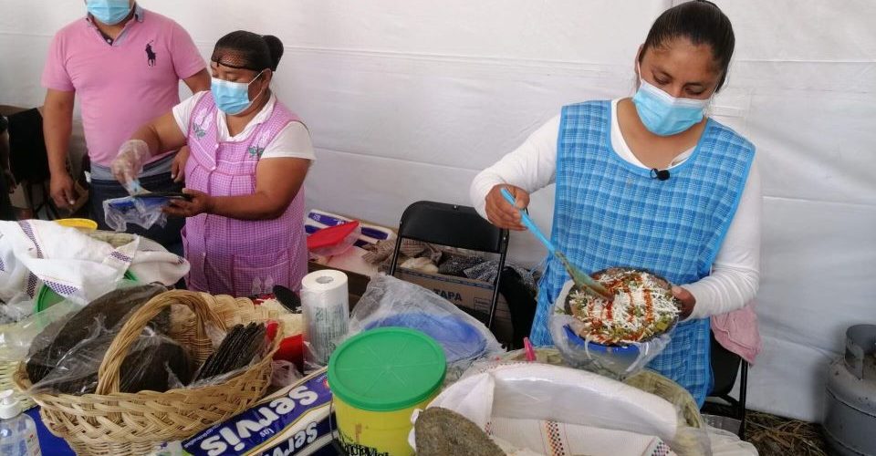 Vendedoras de tostadas