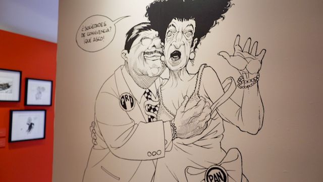 Travesuras de Helguera: Un Crítico de Los Pinos en Los Pinos