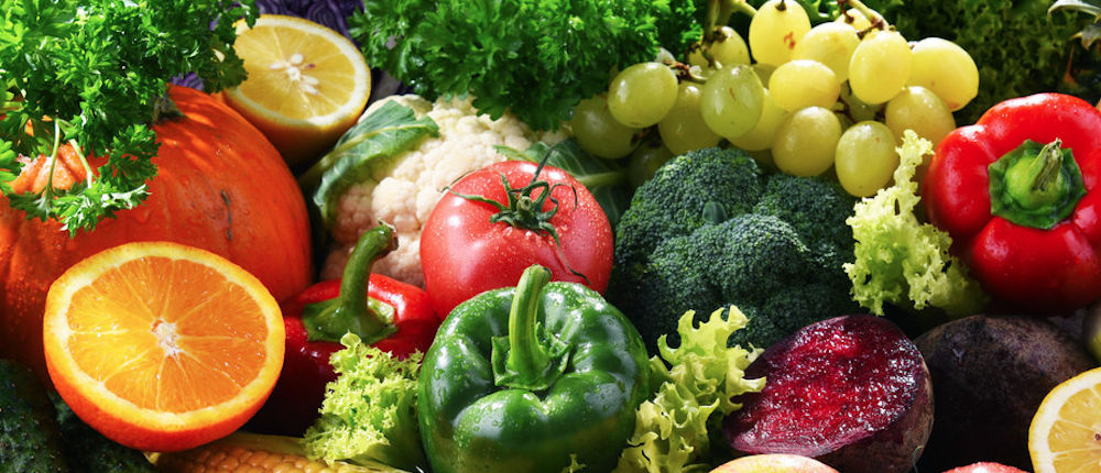 Las frutas y verduras