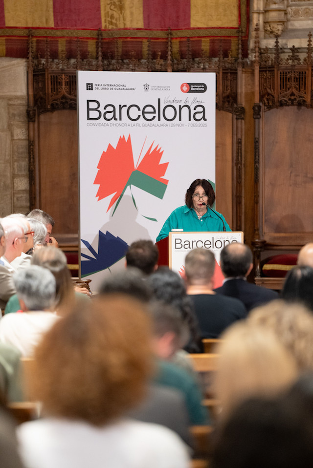 Anuncio del programa de Barcelona, Invitada de Honor