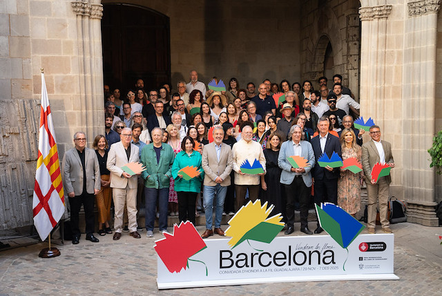 Anuncio del programa de Barcelona, Invitada de Honor