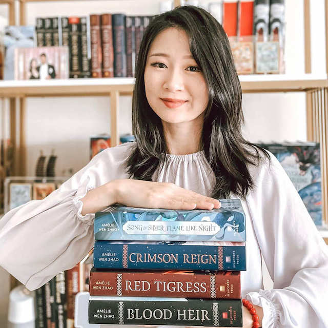 El caso de Amélie Wen Zhao (Blood Heir) es paradigmático